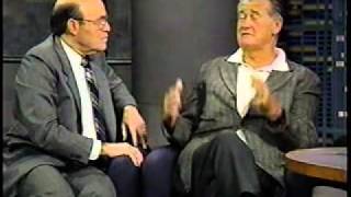 David Letterman interview with Joe Garagiola Part 2 special guest Ted Williams [upl. by Rebmyt351]