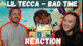 Lil Tecca  BAD TIME REACTION [upl. by Norvol702]