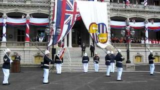 Review of the Royal Guard at Iolani Palace [upl. by Lauretta]