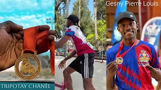 Ayiti chanpyon nan peyi Chili nan patinaj  Gesny Pierre Louis 🛼🏆🇭🇹👏🏿 [upl. by Izawa]