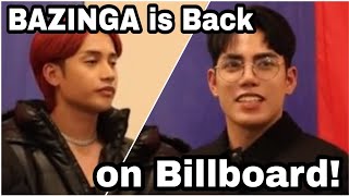 SB19s Bazinga is Back on Billboard  Esbi Updates [upl. by Ayikahs885]