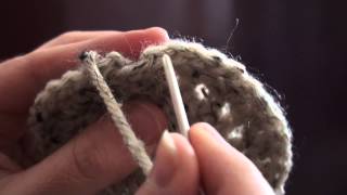 How to end with an invisible join in crochet [upl. by Davide]