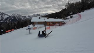 Kronplatz  what a great ski opening 2023  part 1 [upl. by Nemajneb]