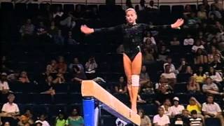 Dominique Moceanu  Balance Beam  1998 US Gymnastics Championships  Women  Day 1 [upl. by Eihtak]