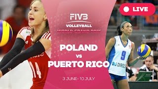 Poland v Puerto Rico  Group 2 2016 FIVB Volleyball World Grand Prix [upl. by Ahsonek294]