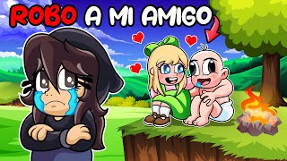 ¡Mi HERMANA me ROBÓ a Mi mejor amigo en Minecraft😭😱 [upl. by Rahab]