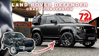 DEFENDER CRAZY TRANSFORMATION  voiturestudios defender90 bodykit landroverdefender110 [upl. by Anitreb397]