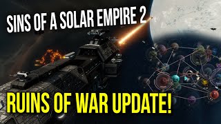 Sins of a Solar Empire 2 Ruins of War Update Released [upl. by Dadinirt]