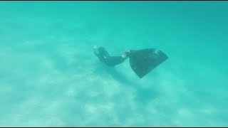 Swimming at Luskentyre Isle of Harris [upl. by Ahsenyt418]