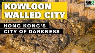 Kowloon Walled City Hong Kongs City of Darkness [upl. by Manup150]