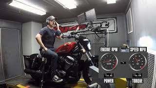 2022 HarleyDavidson Nightster Dyno Test [upl. by Ahsauqram]