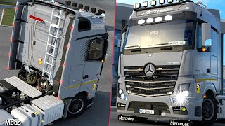 ETS2 147 MercedesBenz NEW Actros by Dotec ▶️ MEGA Mod [upl. by Etteniuq]