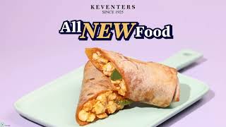 Keventers Launches Food at Keventers Cafes [upl. by Atiraj]