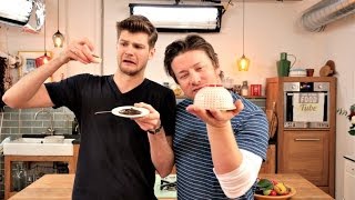 BLINDFOLD TASTE TEST WITH JAMIE OLIVER [upl. by Ahsieit]