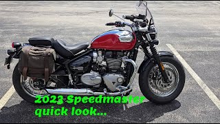 2023 Triumph Speedmaster Quick look [upl. by Lowrance]