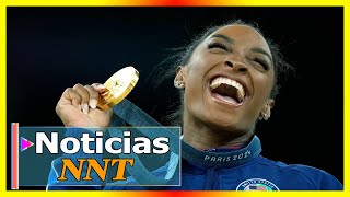 Simone Biles aux JO 2024 a piqué le travail dune artiste française la réaction de cette dernière [upl. by Esir]