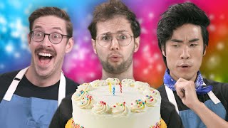 The Try Guys Bake Cakes Without A Recipe [upl. by Festatus]