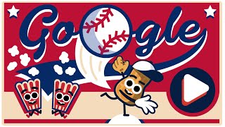 Fourth of July 2019 Google Doodle Backyard BBQ Ball Game [upl. by Neile]