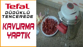 Et kavurma tarifi l tefal düdüklü et pişirme l tefal düdüklü tencere et pişirme [upl. by Tiff]