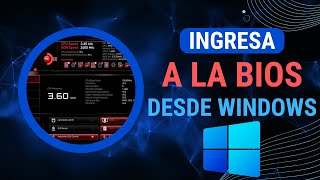 Como ingresar a la BIOS desde Windows SUPER FACIL 😊🖥 [upl. by Serolod289]