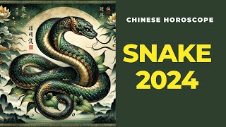 Snake 2024 Chinese horoscope predictions [upl. by Bryan]