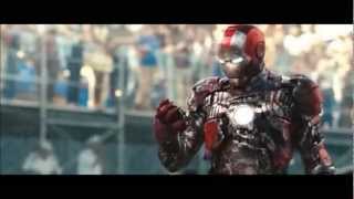 IRON MAN 2  Monaco Fight Scene HD [upl. by Inaffit]