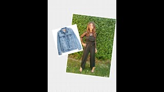 FASHION STYLE avec une veste en jean 🤩 [upl. by Pamelina]