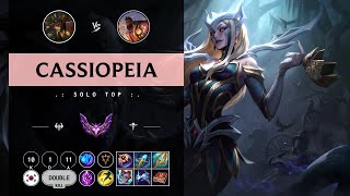 Cassiopeia Top vs KSante  KR Master Patch 1411 [upl. by Felice]