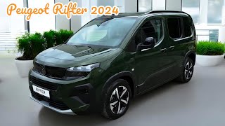 New Peugeot Rifter 2024 Interior and Exterior Details [upl. by Ynnelg362]