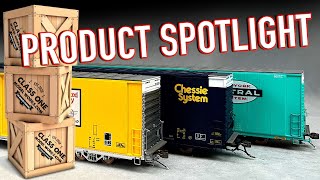 HO Scale Thrall 86 High Cube Autoparts Boxcar Class One Modelworks Product Spotlight [upl. by Nerral]