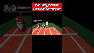 Ai vs Cristiano Ronaldo  3D SPEED COMPARISON  cristianoronaldo ai ytshorts viralvideos [upl. by Archibaldo]