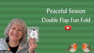 Peaceful Season Double Flap Fun Fold [upl. by Ertha]