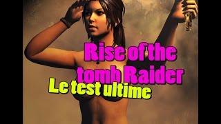 Rise of the Tomb Raider le bon boule de Lara  Testruction [upl. by Ikciv]