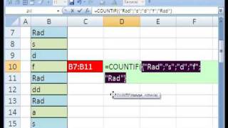 Excel Magic Trick  252 Text Cell Range In A Function [upl. by Ecienaj]