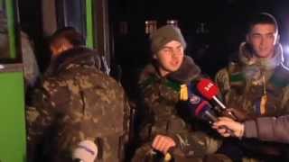 Ukrainian Folk Songs for Soldiers Heading to Front Kyiv residents cheer troops with Christmas gifts [upl. by Grim]