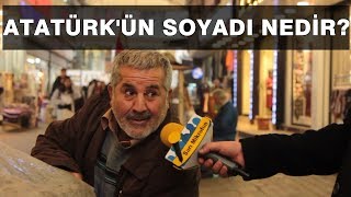 ATATÜRKÜN SOYADI NEDİR   SARI MİKROFON [upl. by Mat]