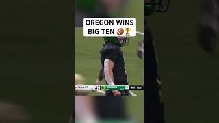 🚨 Oregon defeats Penn State in Big Ten Championship earns first round bye in CFP [upl. by Iak377]