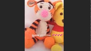 Turminha do Ursinho Pooh Amigurumi [upl. by Trix369]