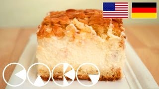 BIENENSTICH Rezept  BEE STING CAKE Recipe [upl. by Beutler]