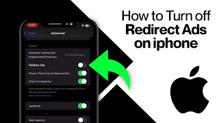 How to turn off redirect ads on iPhone or iPad 2024 [upl. by Haskell]