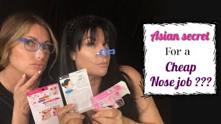 MY CHEAP NOSE JOB  Nose Up  Nose Corrector Without Surgery need a quick fix [upl. by Deina962]