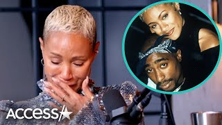 Jada Pinkett Smith Cries Over Tupac Shakur Memories [upl. by Kurman]