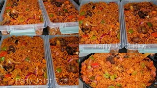 How to Cook Jollof Rice for a Simple Get together Nigerian Jollof Rice Recipe Quick and Delicious [upl. by Pease]