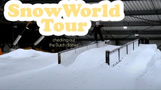 SnowWorld snowboarding Tour the Netherlands [upl. by Itnahs974]