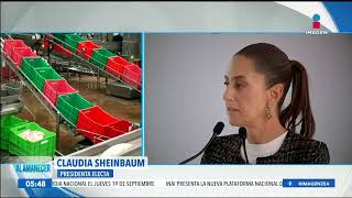 Claudia Sheinbaum anuncia la creación de Alimentación para el Bienestar  Noticias con Francisco Zea [upl. by Yelruc546]