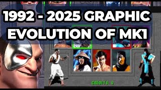 Mortal Kombat 1  Oldest Character Graphic Evolution All MK games 1992  2025 [upl. by Noreik367]