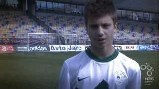 Luka Zahovič  Slovenija U17 [upl. by Nosiddam478]