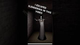 Escaping Slenderina’s first cellar on Easy difficulty slenderina gameplay dvloper scary [upl. by Kitarp]