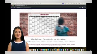 Jahresplaner  Wandkalender DIN A1 und DIN A0 online gestalten und ab 1 Stück drucken lassen [upl. by Ttimme]