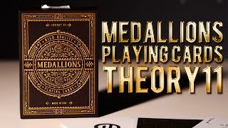 Deck Review  Medallions Playing Cards Theory11 [upl. by Ojyma918]